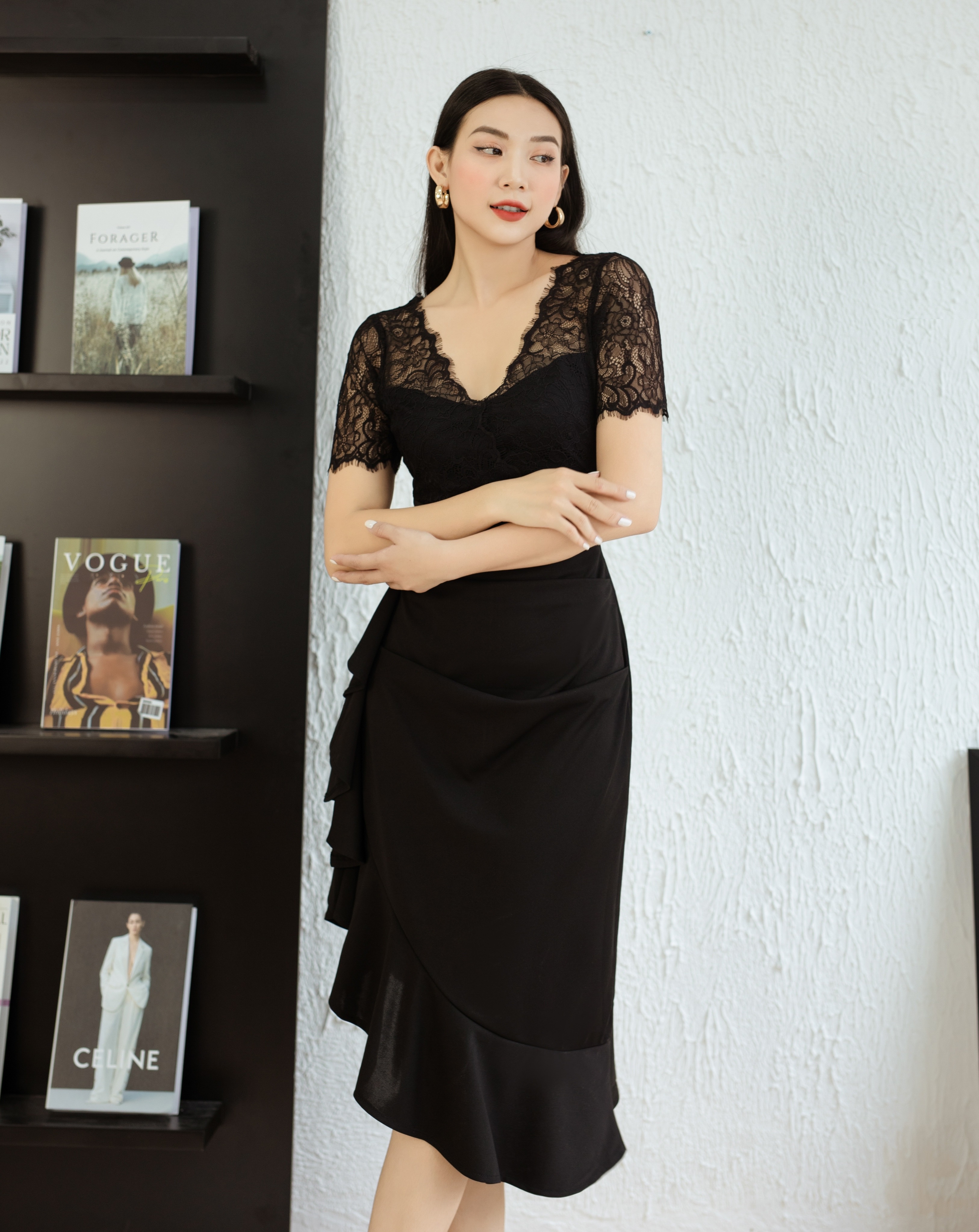 Đầm body đuôi cá phối ren_thumbnail_6