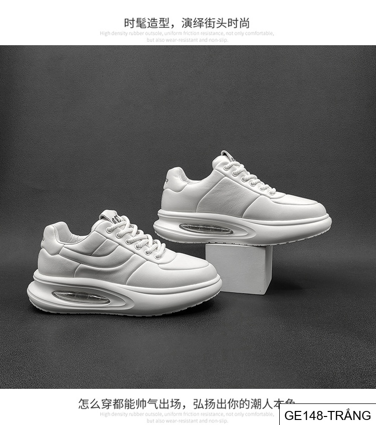 GE148 - Giày thể thao dễ phối mùa thu Da bò lớp đầu cho nam giày hợp thời trang nam giày nam ga Châu Âu Giày bánh mì thường ngày Thiểu Số da thật_thumbnail_2