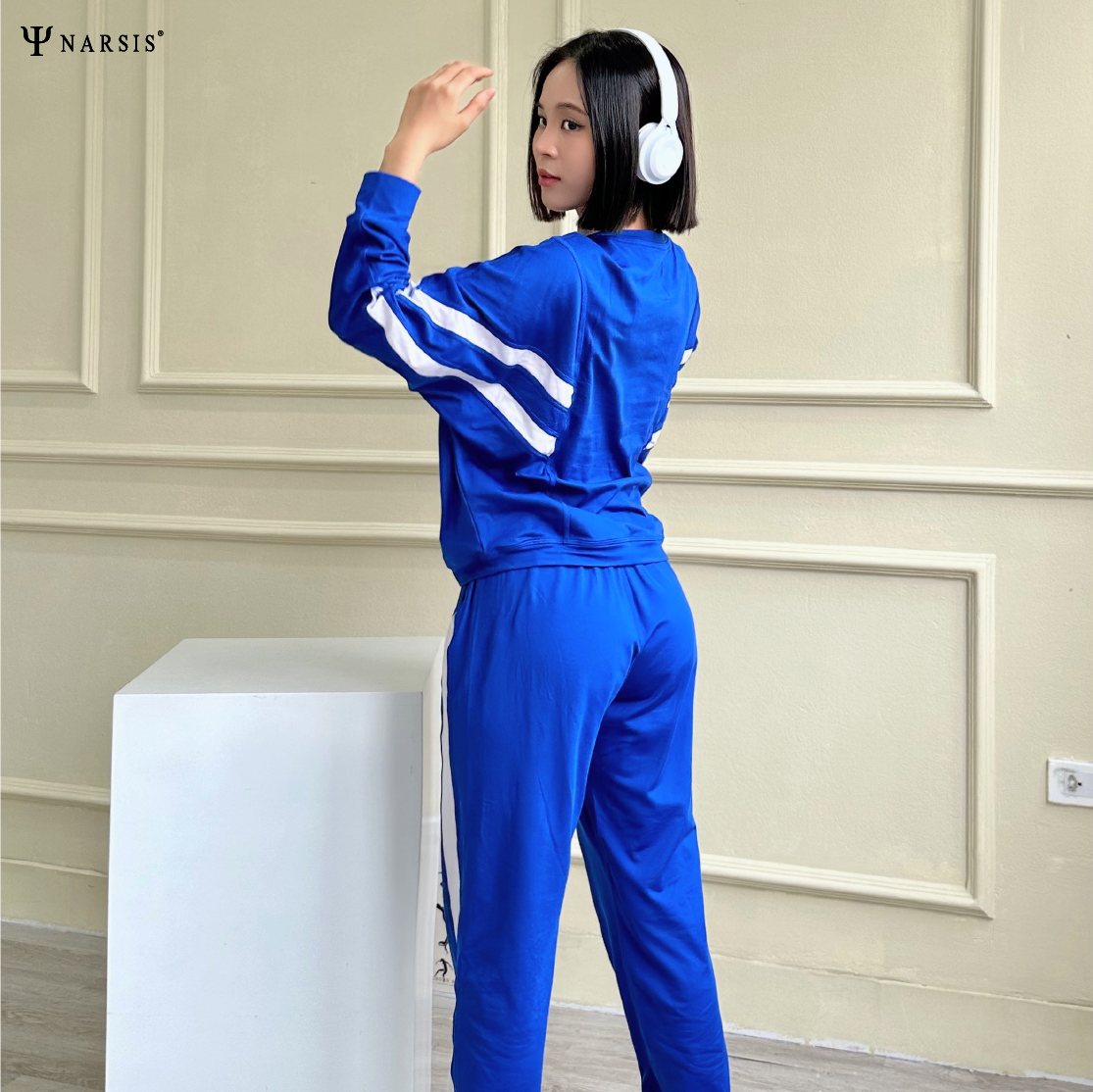 BỘ THU ĐÔNG NỮ M0022 NARSIS VẢI NỈ ẤM ÁP, MỀM MẠI, THÍCH HỢP MÙA ĐÔNG, GIỮ NHIỆT TỐT_thumbnail_1