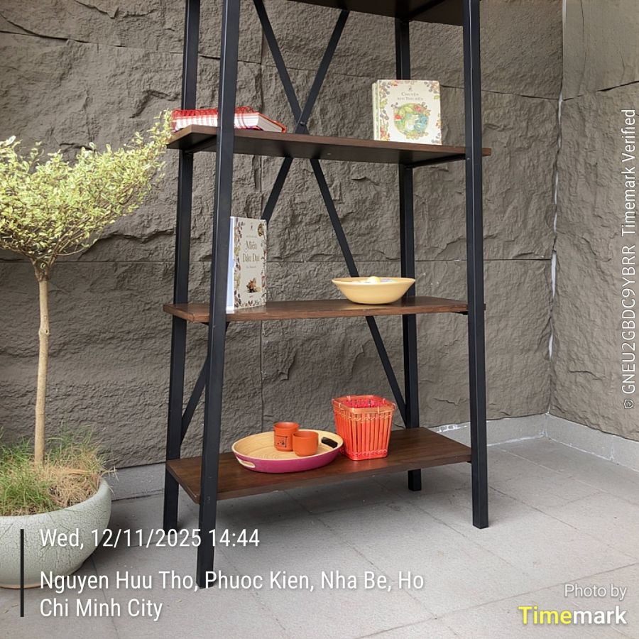 KỆ TRANG TRÍ 4 TẦNG CHỮ A INSPIRE Q MÀU NÂU_thumbnail_6