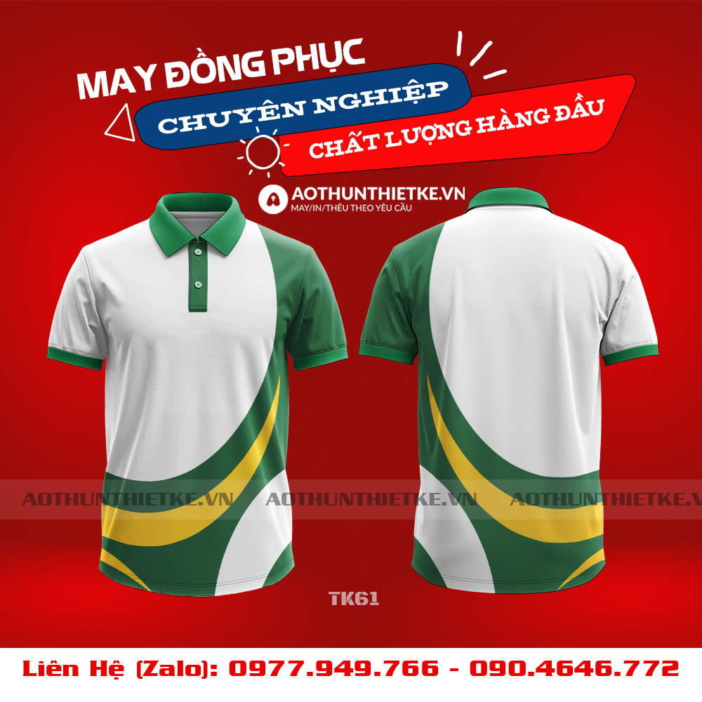 Áo Đồng Phục 3D TK61