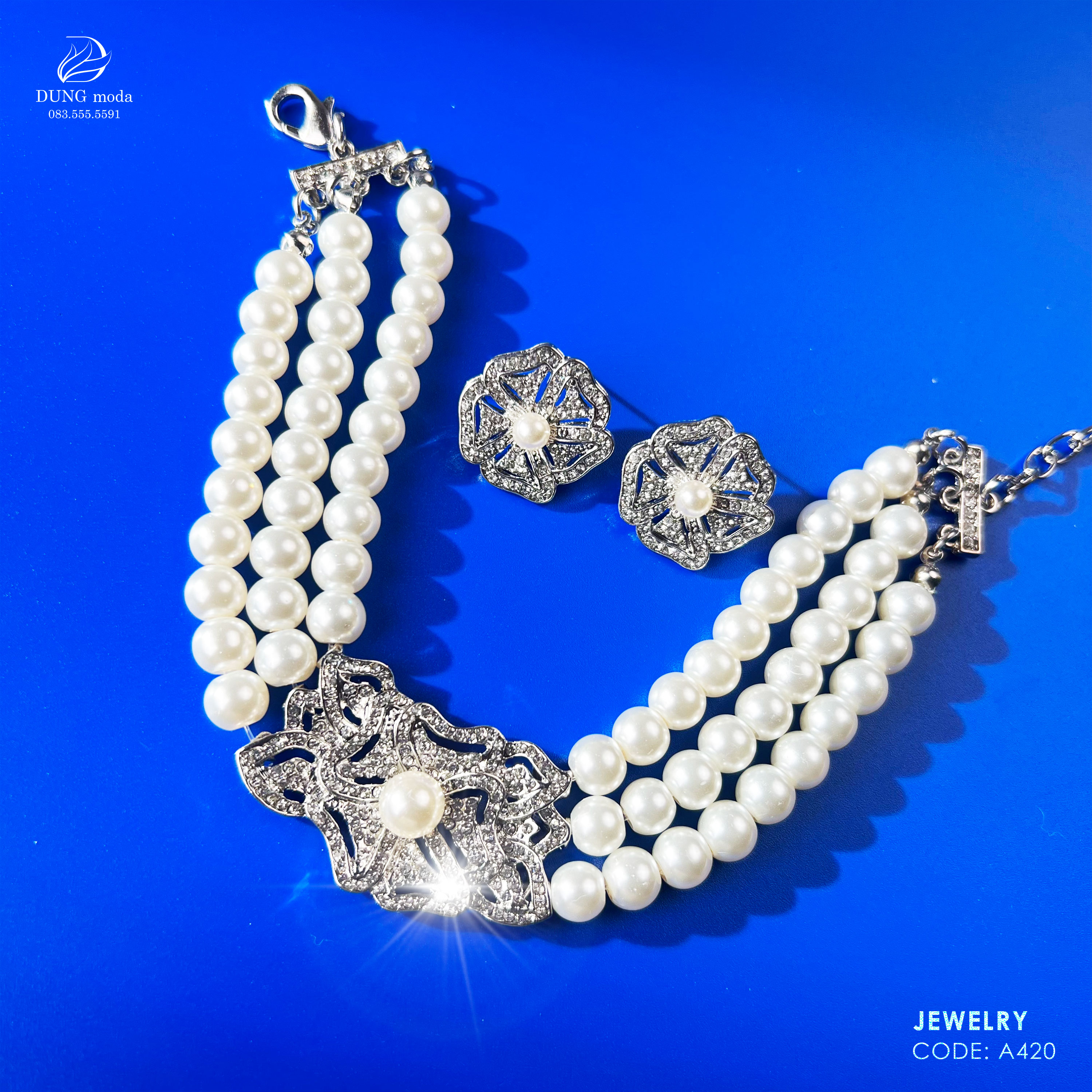 Bộ Trang Sức Ngọc Trai A420_thumbnail_5