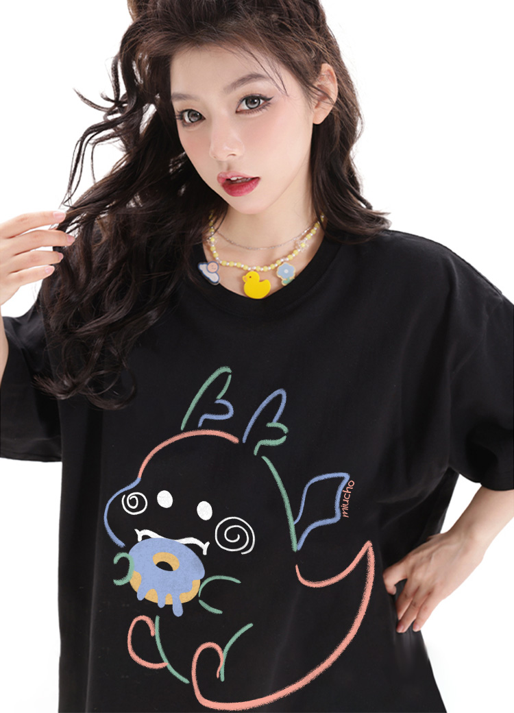 Áo thun unisex local brand form rộng ATD742 Miucho cotton cổ tròn in artwork_thumbnail_15