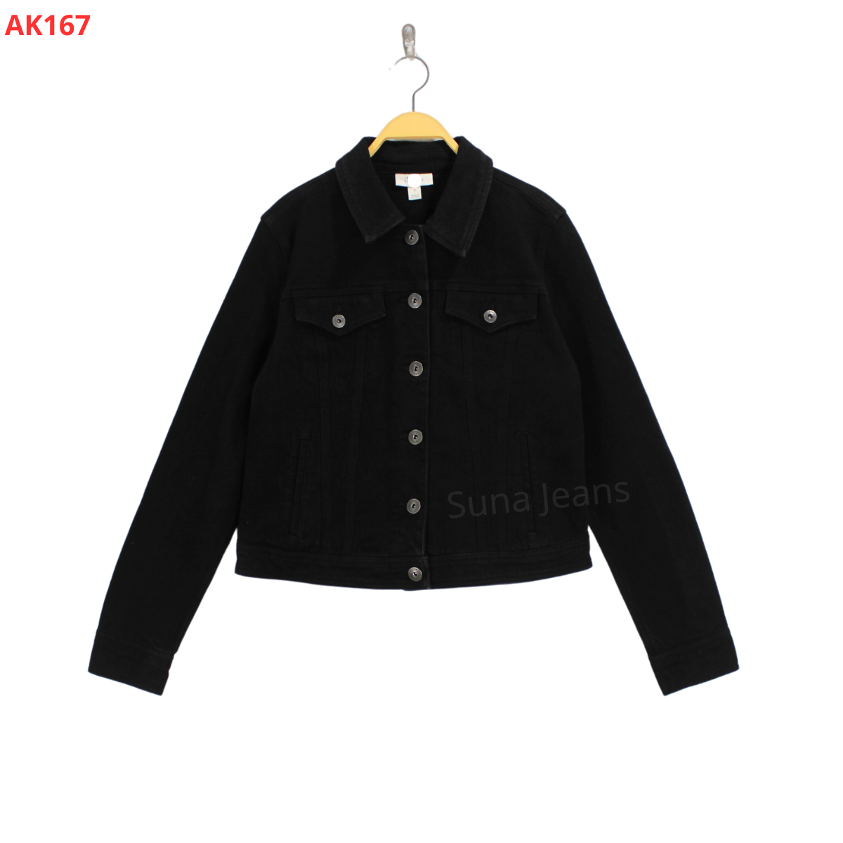 AK167 ÁO KHOÁC JEANS ĐEN_thumbnail_2