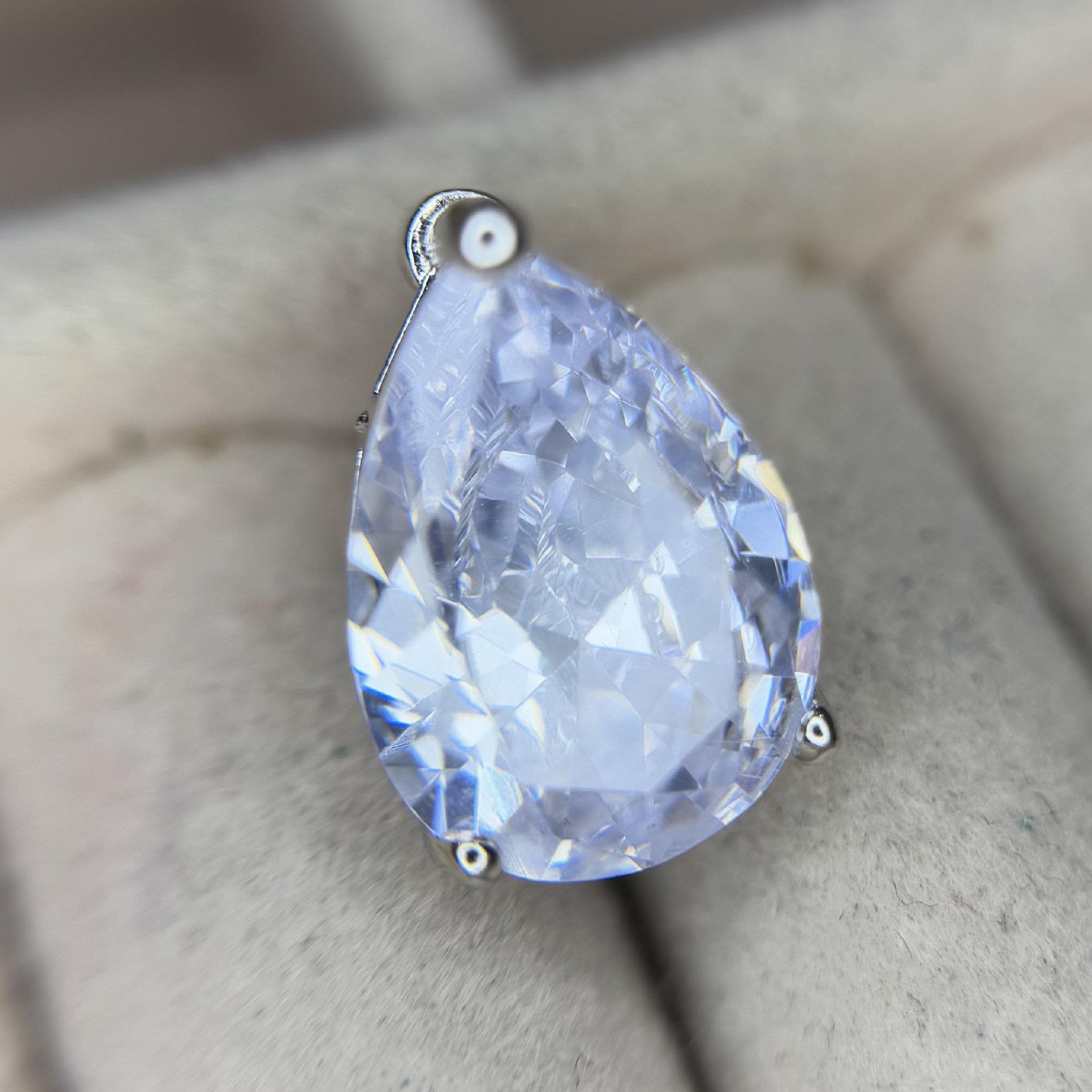 rốn bạc xi bạch kim kim cương giọt nước to đeo ngược_thumbnail_1