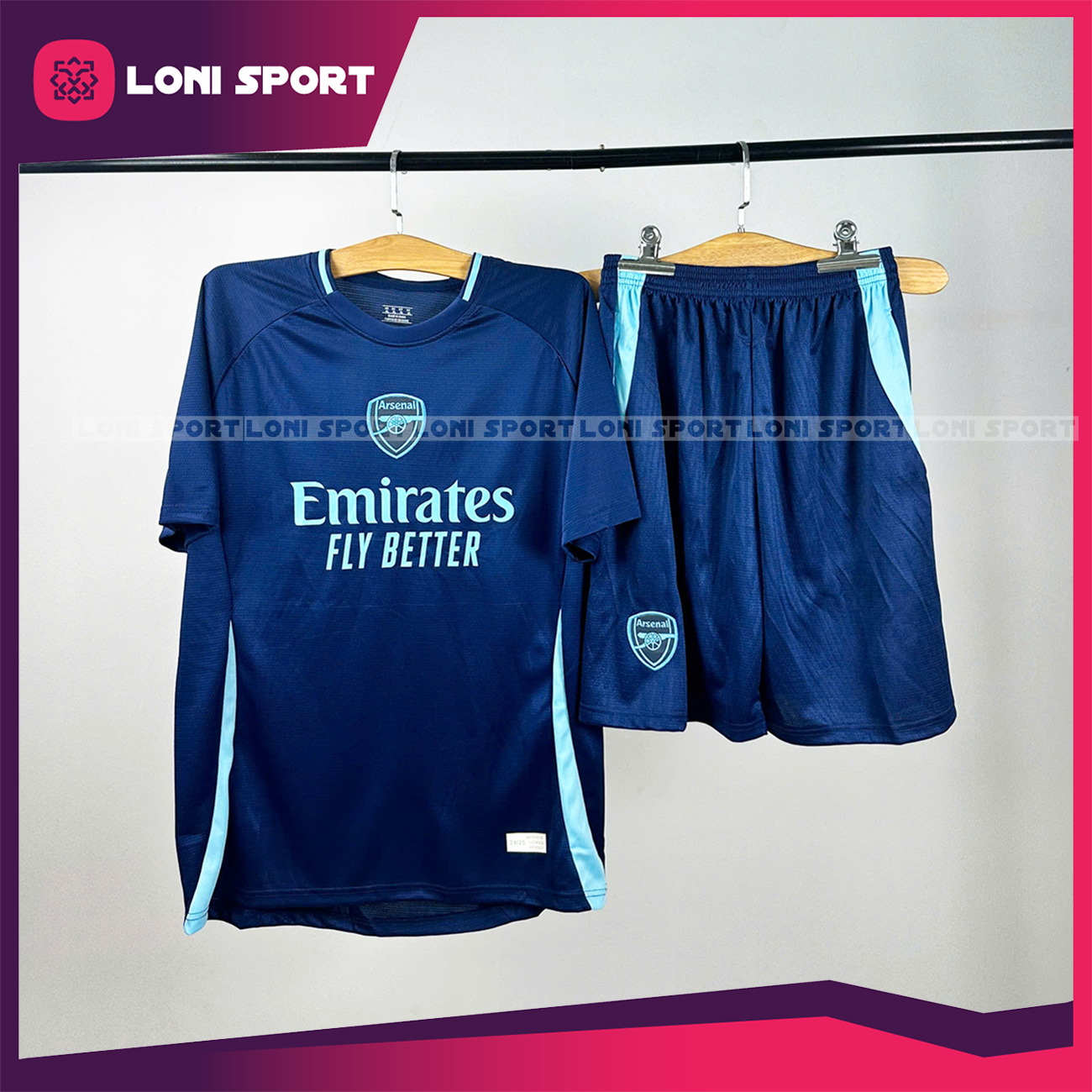 Bộ training Arsenal xanh 24/25 có túi - F2_thumbnail_0