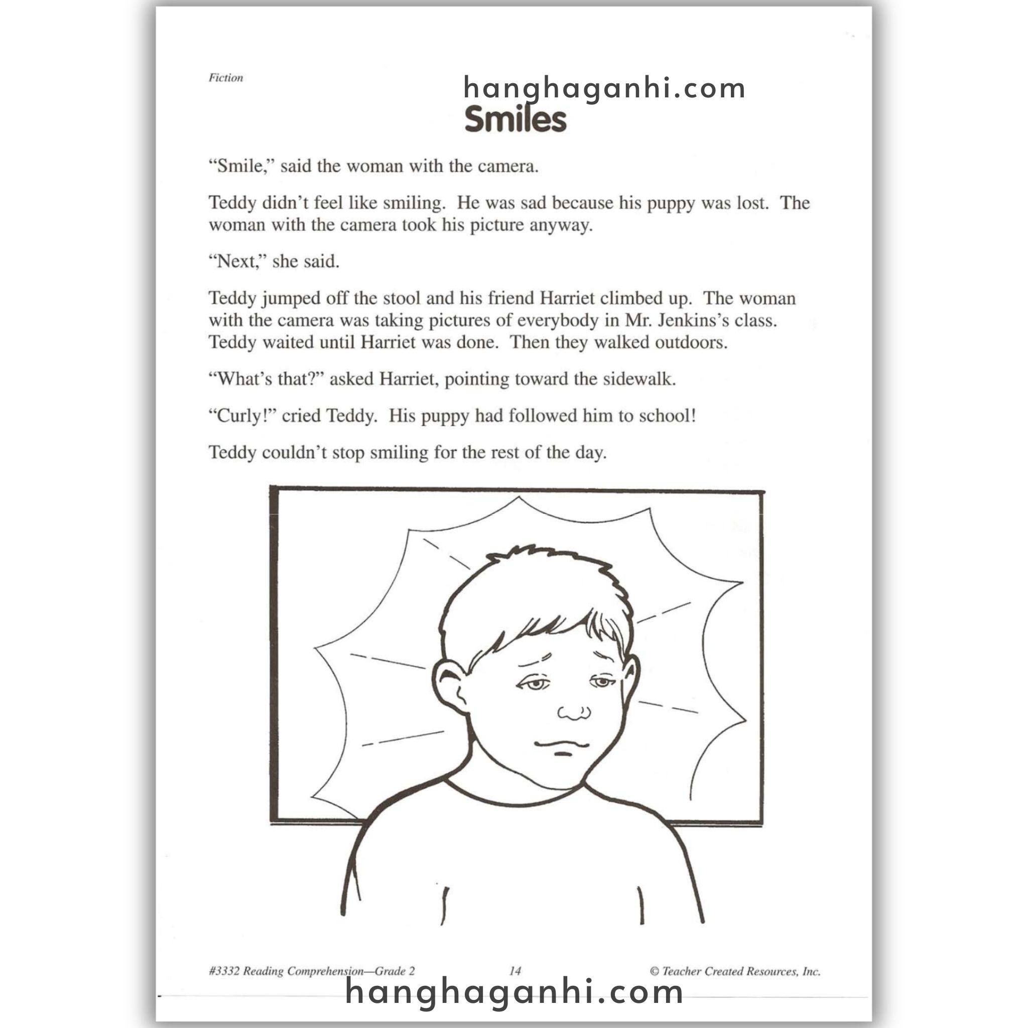 Reading Comprehension Grade 2 Teacher Created Resources, sách đọc hiểu lớp 2_thumbnail_7