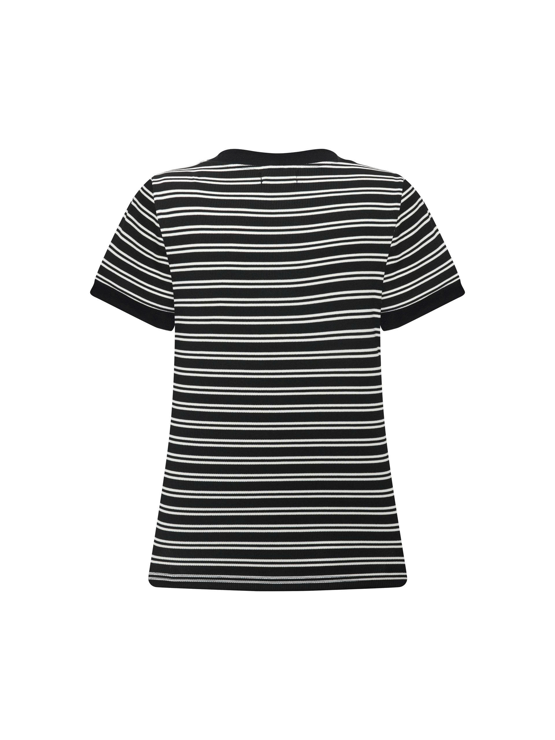 BIGSIZE NỮ - Áo thun sọc form basic V-AK096_thumbnail_4