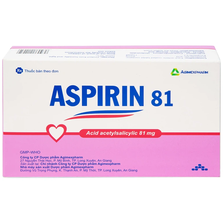 Thuốc Aspirin 81