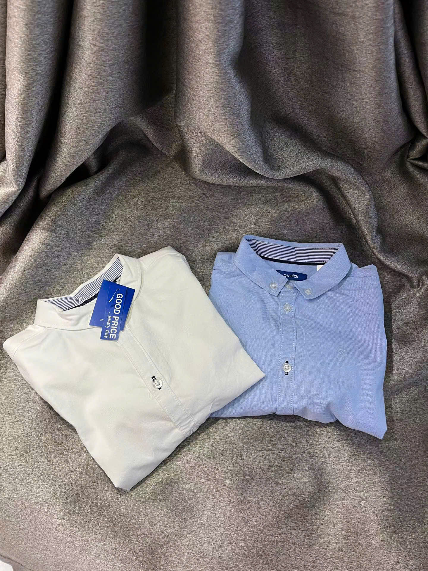 Áo somi tay dài bé ( TRẮNGG )_thumbnail_6