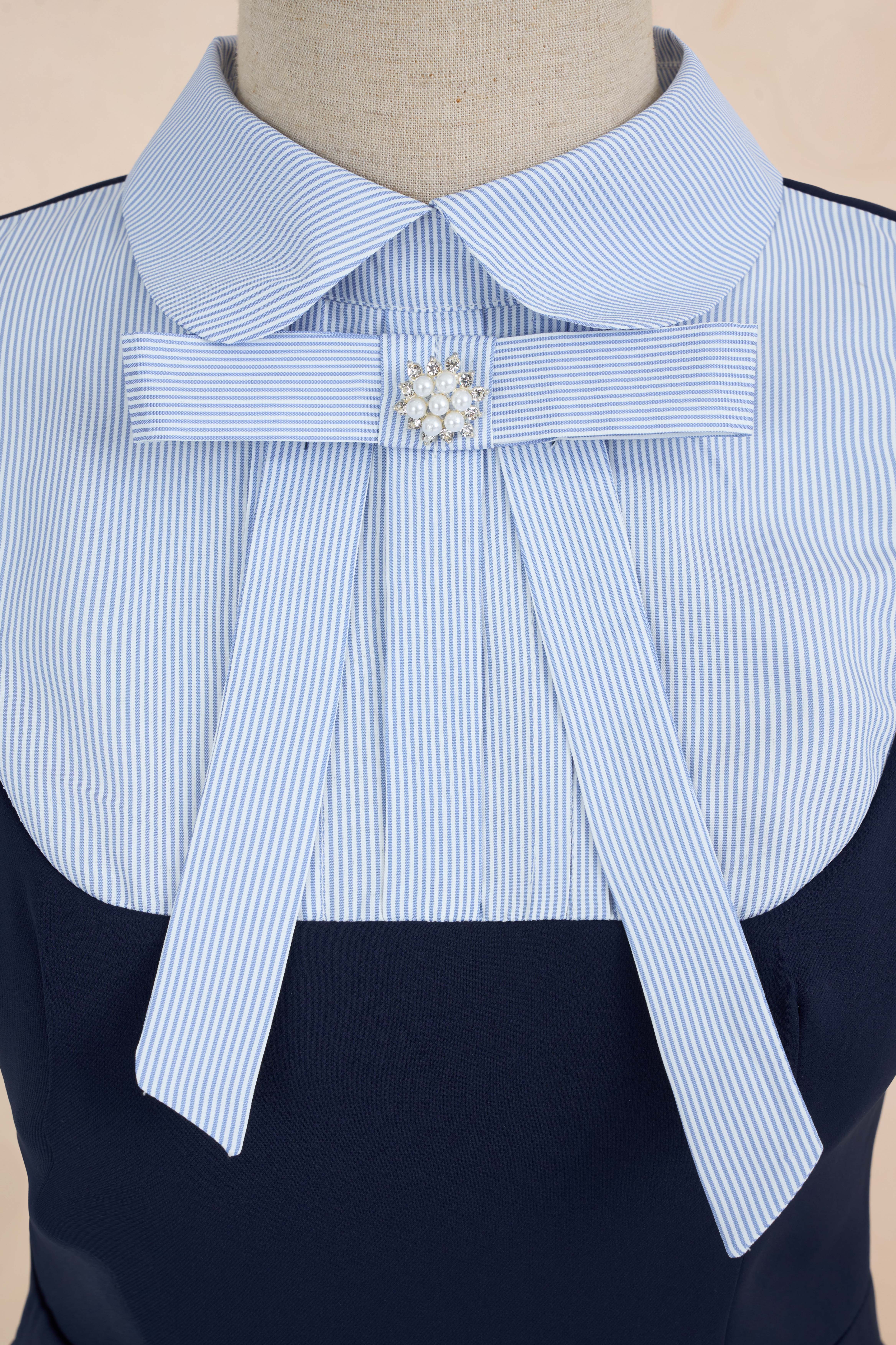 Đầm Xoè Xếp Ly Tag Nơ TB_thumbnail_3