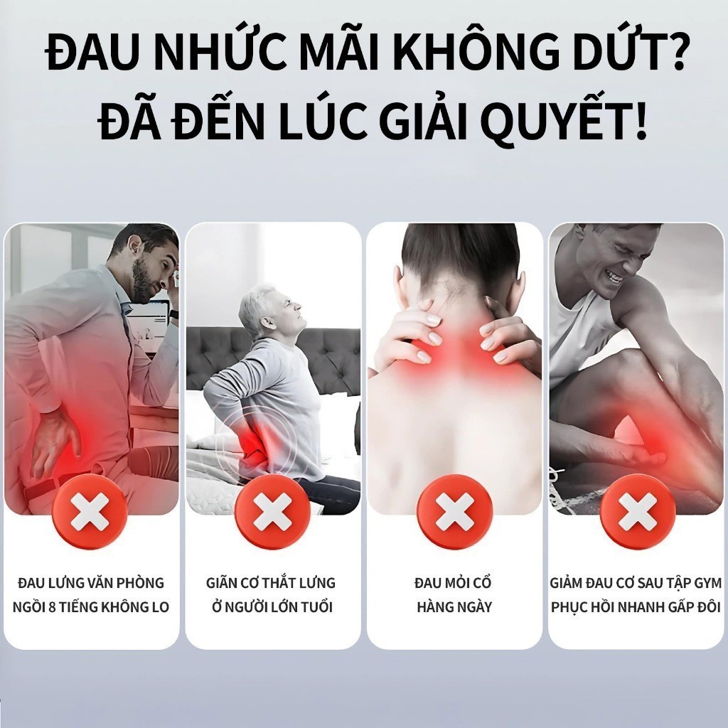 Máy massage cầm tay rung mạnh mini 16 đầu, xoa bóp các vùng trên cơ thể loại bỏ tình trạng mỏi cơ_thumbnail_4