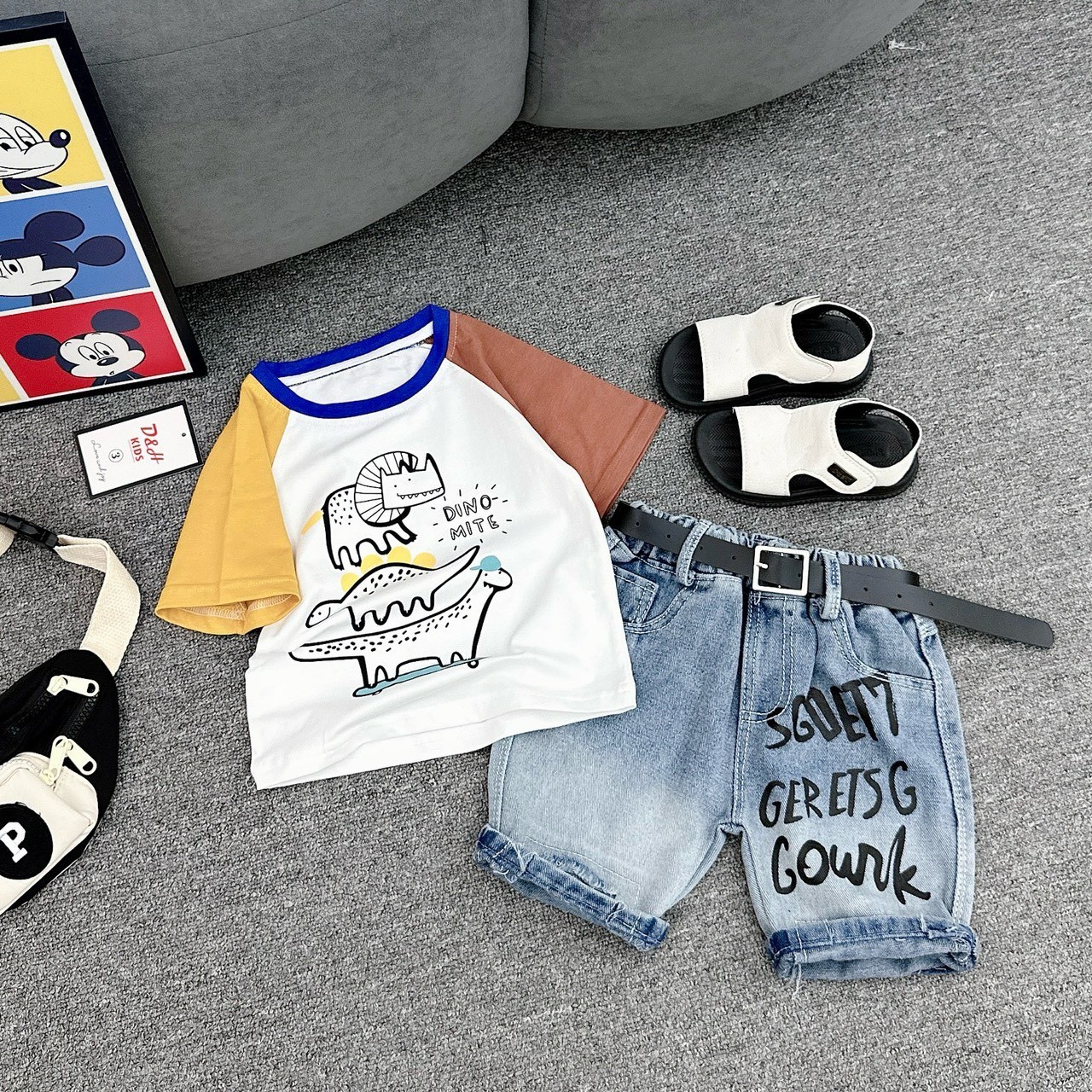 K43 BỘ CỘC QUẦN BÒ Ô TÔ VÀ KHỦNG LONG- A116.579_thumbnail_2