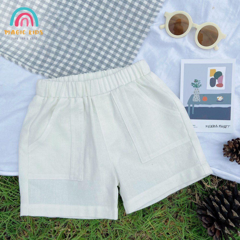 Quần đùi linen túi ốp - QĐ21008_thumbnail_1