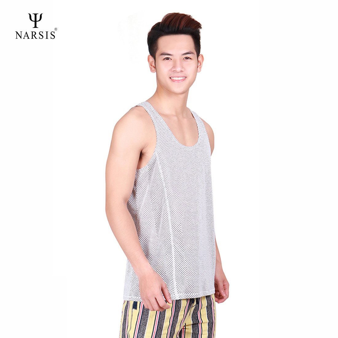 ÁO MAY Ô NAM D9010 NARSIS VẢI COTTON MỀM MẠI, CO GIÃN TỐT, VẢI THOẢI MÁI VẬN ĐỘNG, HÚT ẨM TỐT