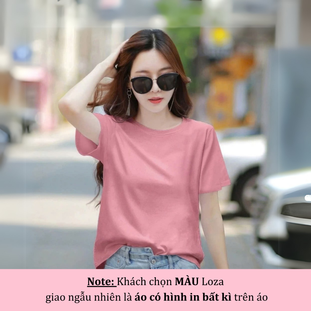 [Form Rộng] Áo phông nữ form rộng lẻ size mẫu lộn xộn - Giao hình ngẫu nhiên - Áo thun nữ Loza XA018_thumbnail_8