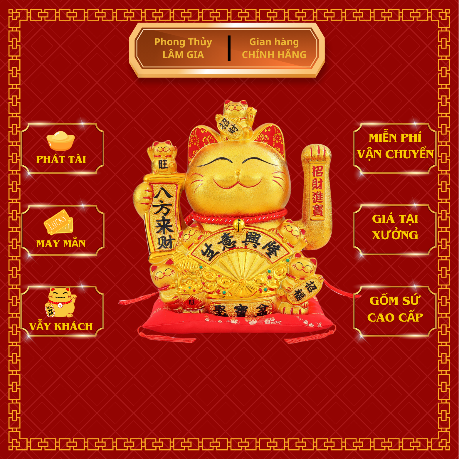 Mèo Thần Tài - 1457