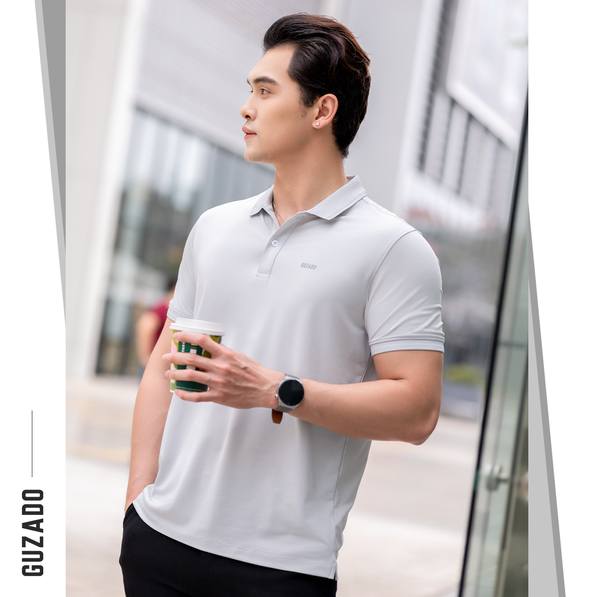Áo Polo Nam Guzado Chất Vải Coolmax (6 Màu) GPS203_thumbnail_33