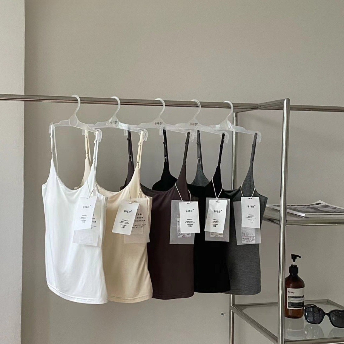 [Mã B54] Áo Bra Cotton Co Giãn Có Mút Áo Hai Dây Dáng Dài Mềm Mại_thumbnail_2