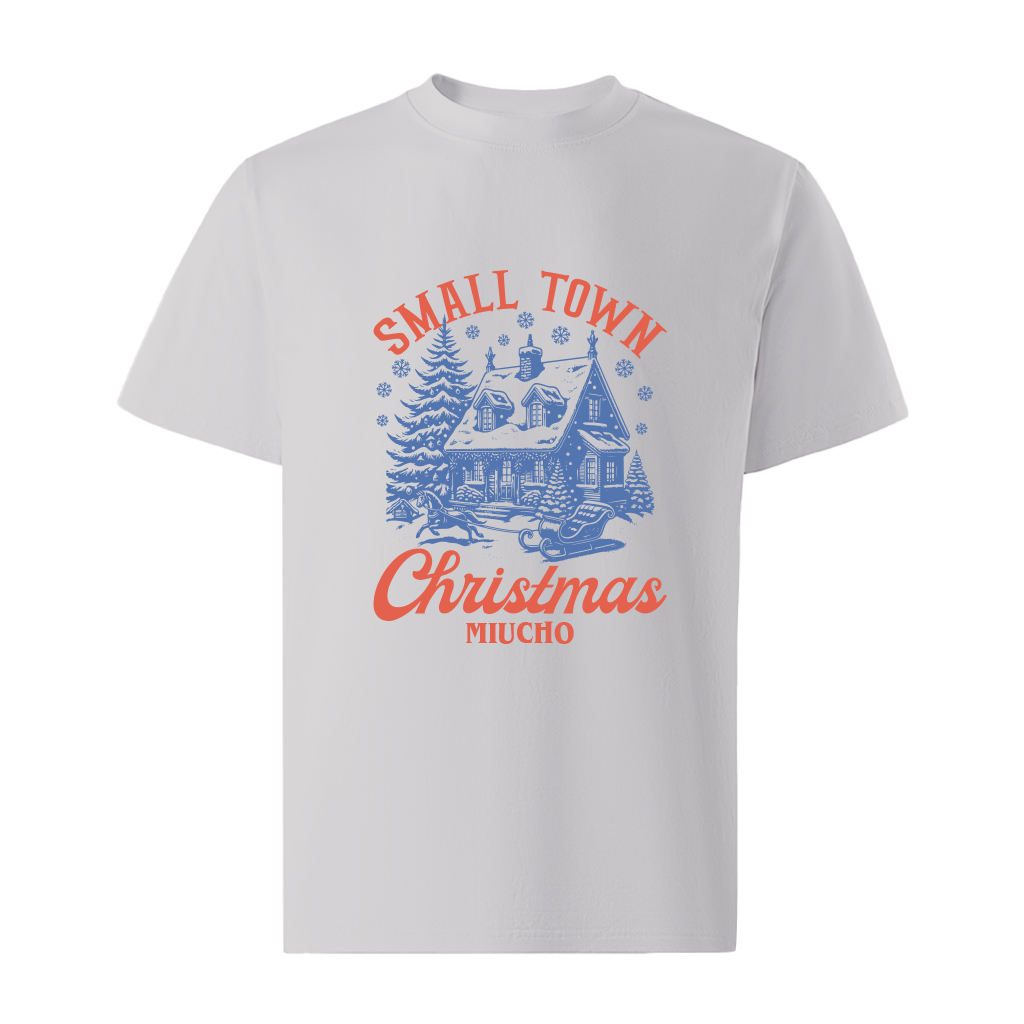 Áo phông nam giáng sinh noel form rộng cổ tròn vải cotton thoáng mát 1793 Miucho Iconic in mix_thumbnail_13