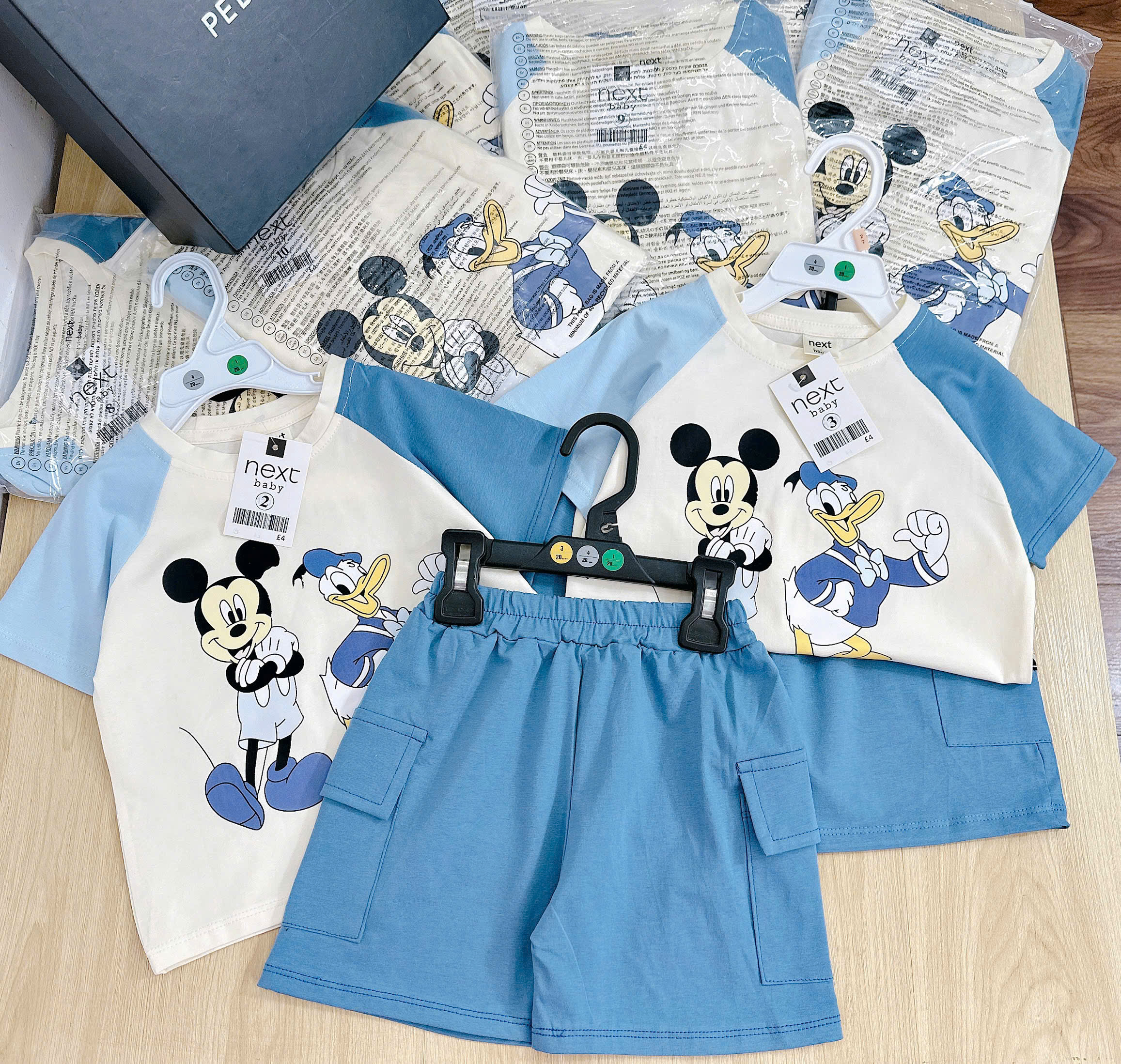 C57 BỘ CỘC MICKEY VÀ DONAL PHỐI TAY- A117.1478