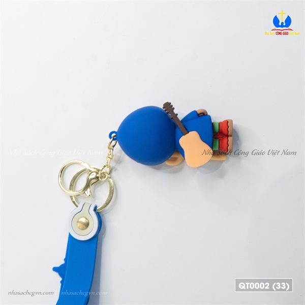 Móc khóa Luce 3D màu xanh dương_thumbnail_3