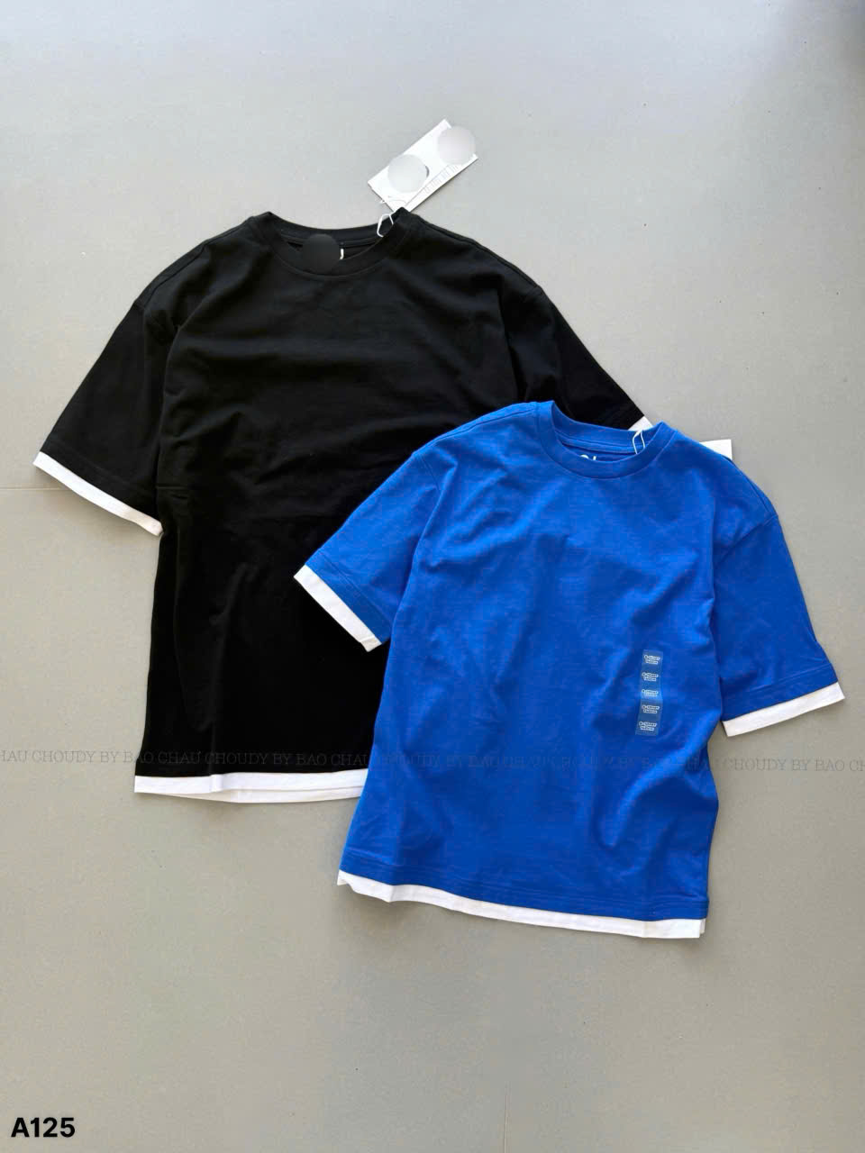 A125 ÁO THUN BÉ 2 MÀU
