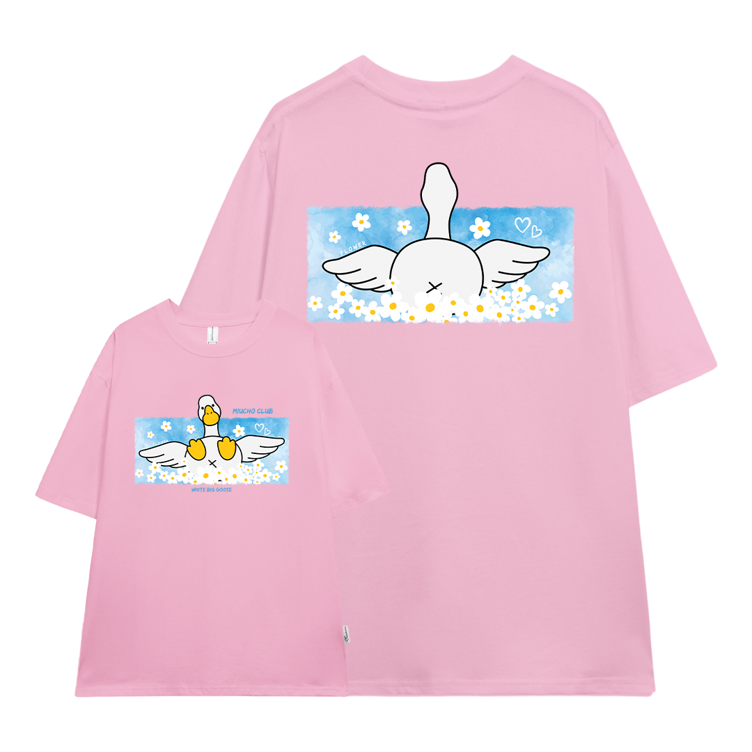 Áo thun nữ form rộng local brand cổ tròn vải cotton 4c thoáng mát 1756 Miucho in mix_thumbnail_11