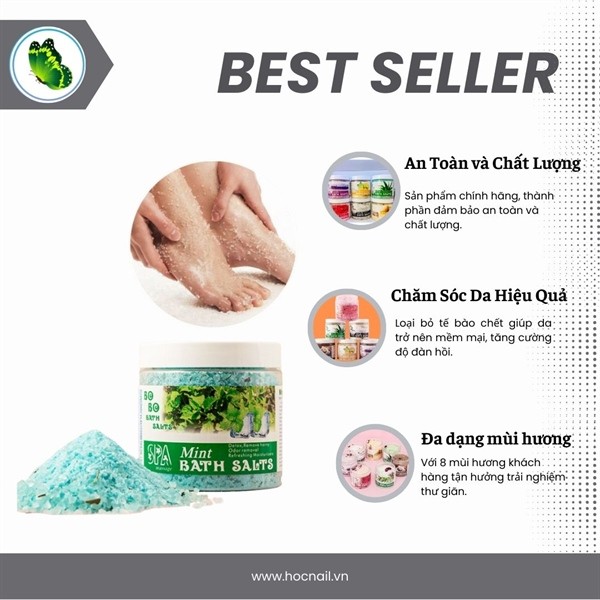 Muối ngâm chân - Yilaili Cosmetics - Hương Nha Đam - 680g_thumbnail_2