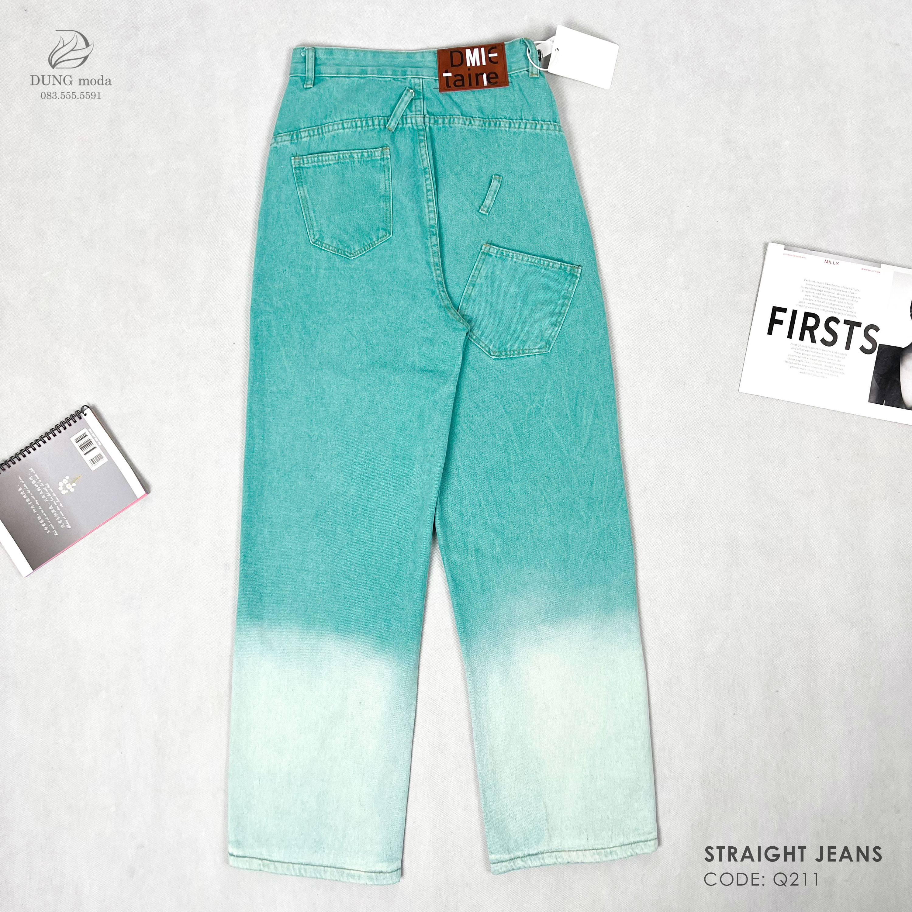 Quần Jean Suông Q211 5501_thumbnail_4