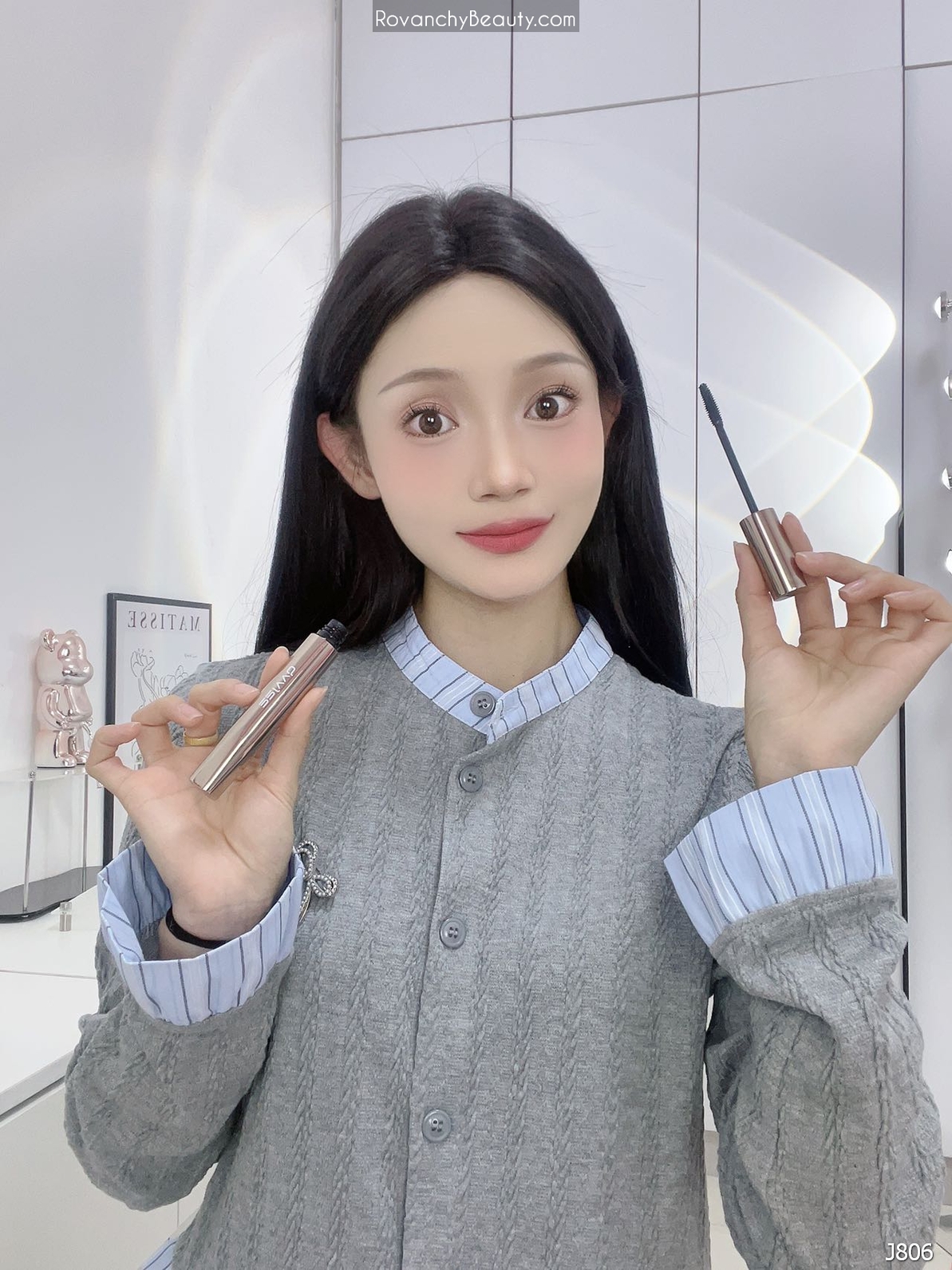 Mascara QAAJEE Sunflower J806  - Tạo Lông Mi Dài, Cong, Dày, Không Lem, Chống Nước_thumbnail_14