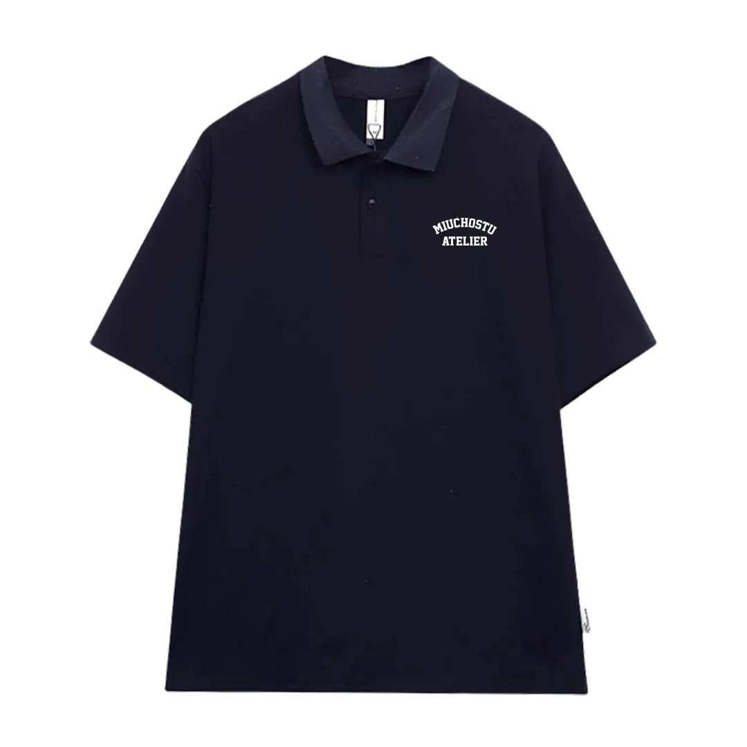 Áo polo form rộng unisex in chữ 2540 Miucho Club vải cotton mềm mịn thoáng mát dễ phối đồ in basic_thumbnail_13