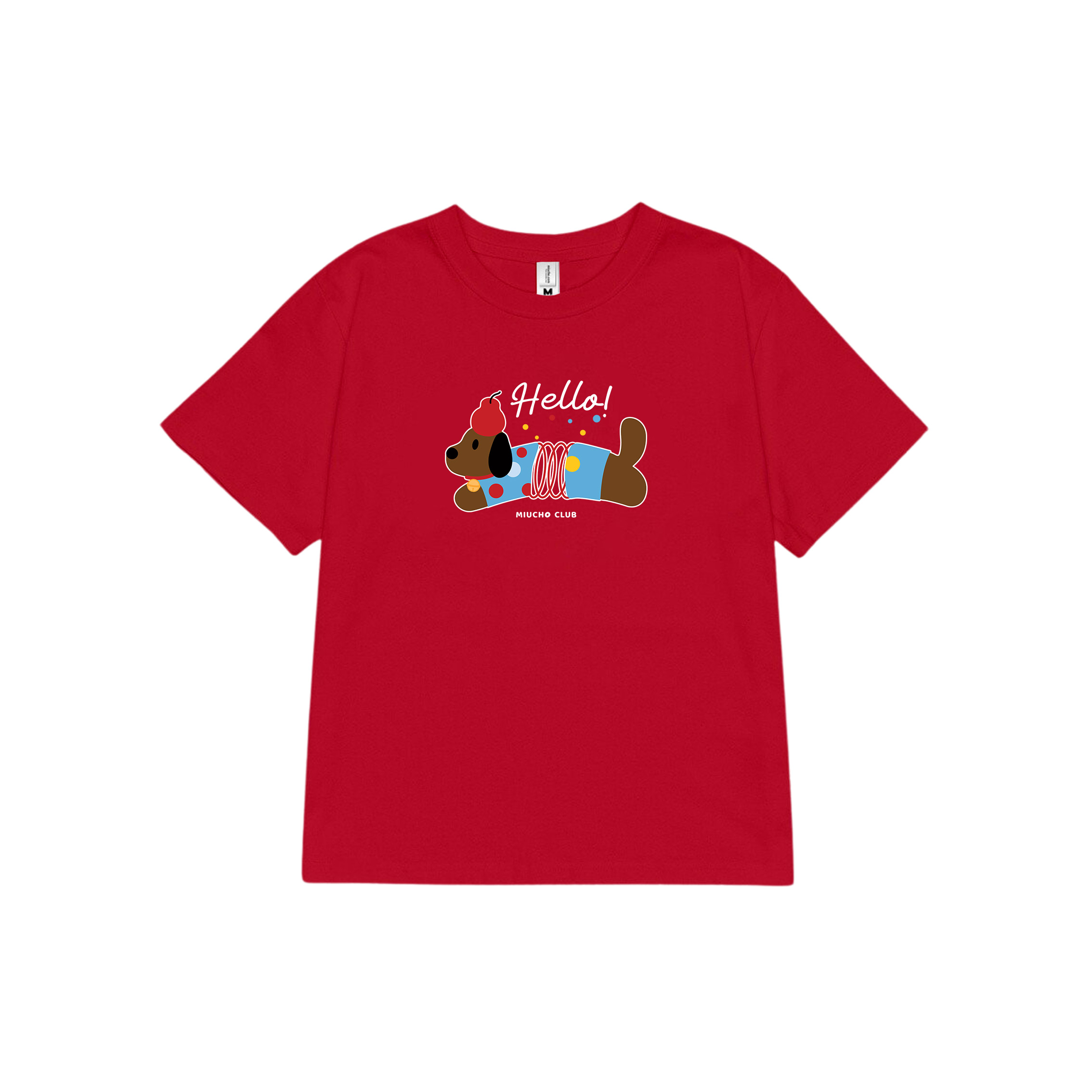 Áo baby tee in hình dễ thương ABD2454 Miucho vải cotton 4c thoáng mát cổ tròn in mix