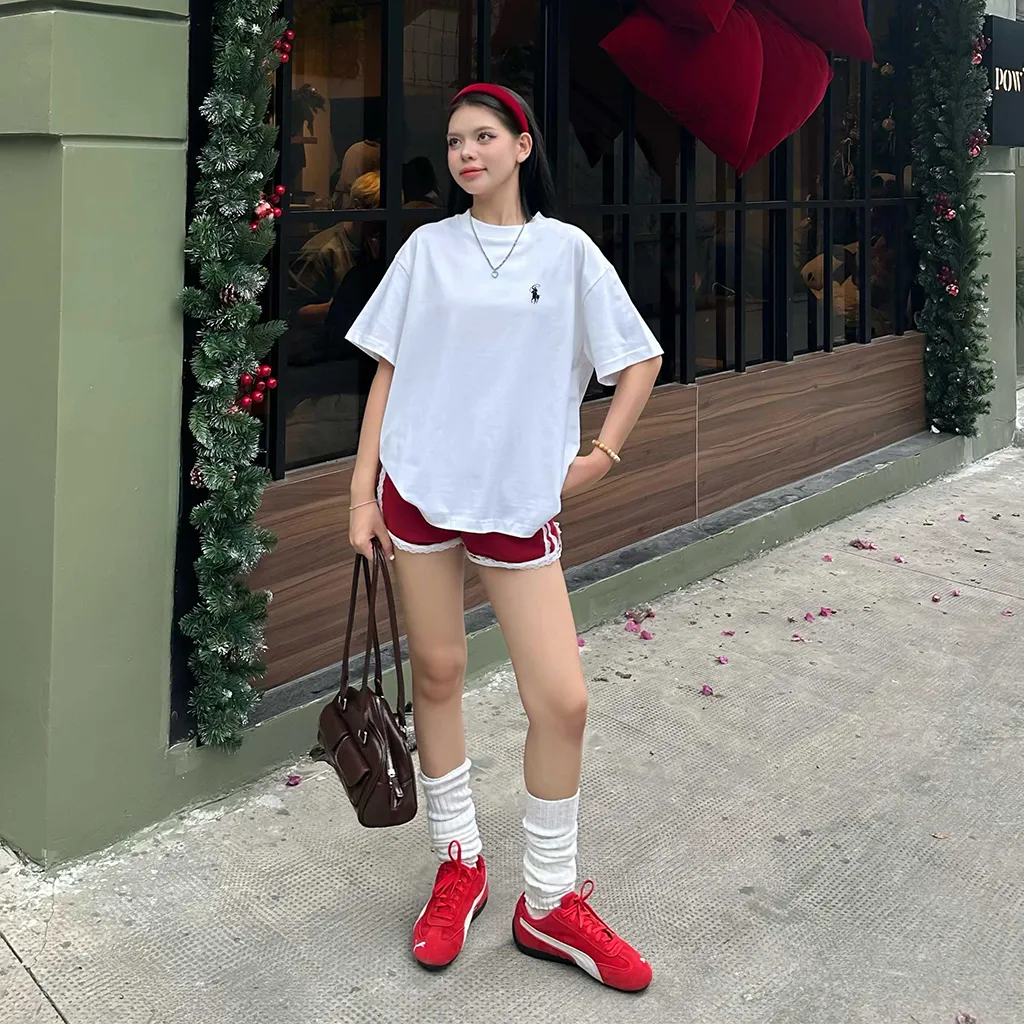 Áo thun boxy basic nhiều màu 2509 Miucho vải cotton co giãn thoáng mát cổ tròn in artwork_thumbnail_4