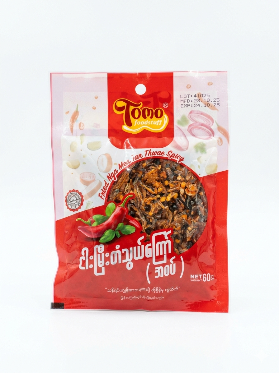 Tomo ငါးမှီးတံသွယ်ကြော်