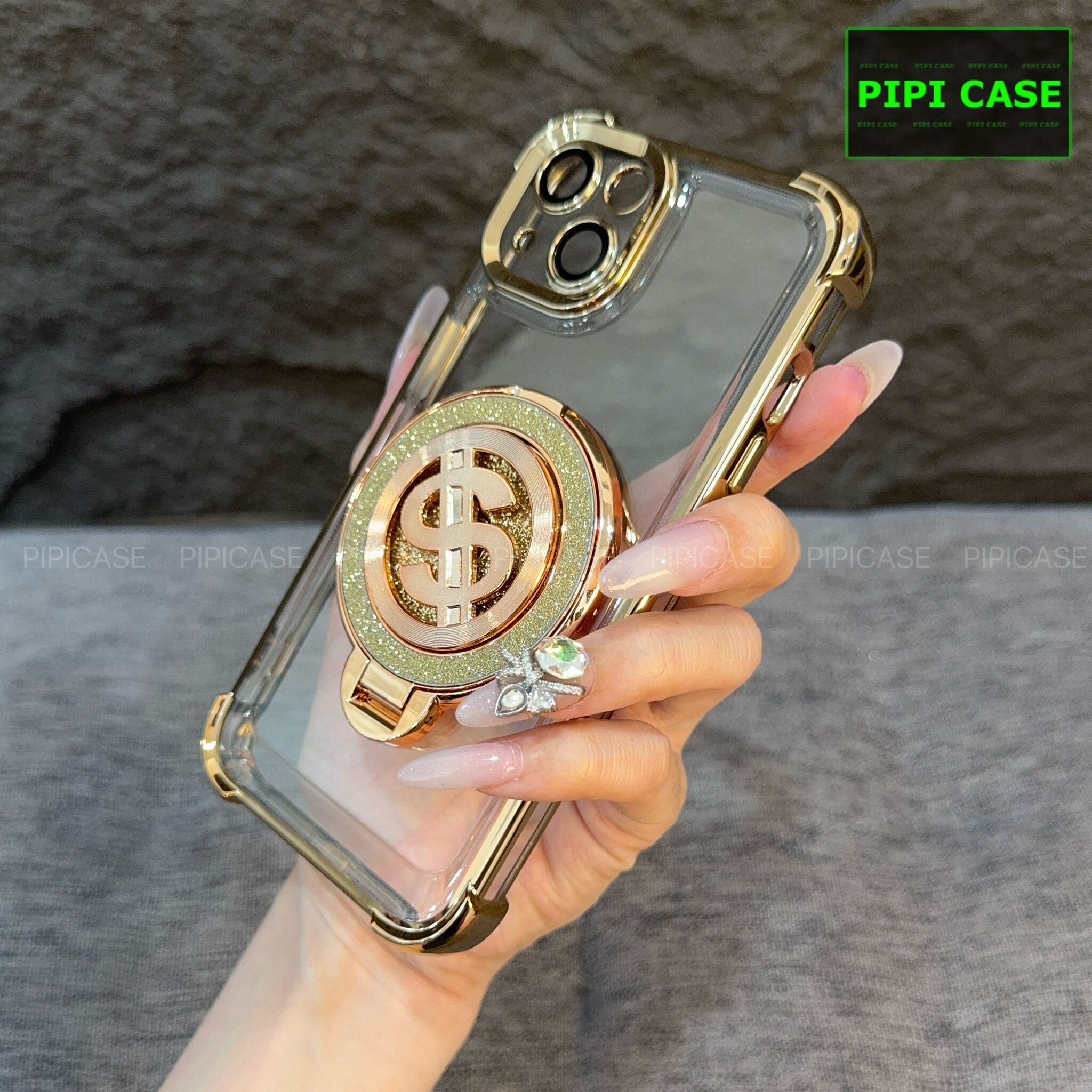 Ốp Lưng iPhone 15 Plus - DO - Vàng