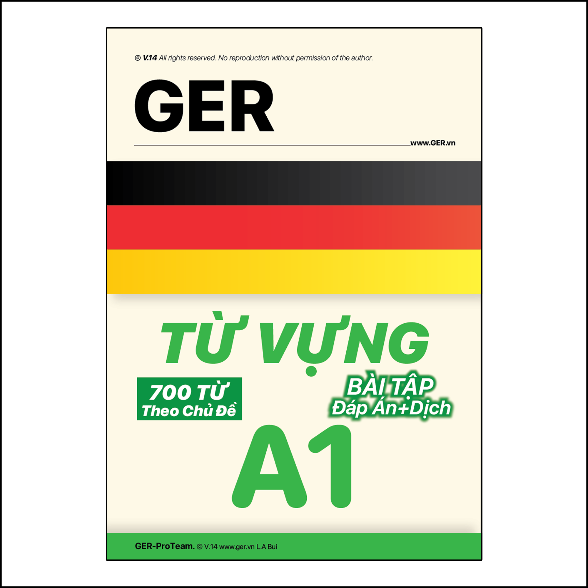 Từ Vựng Tiếng Đức A1