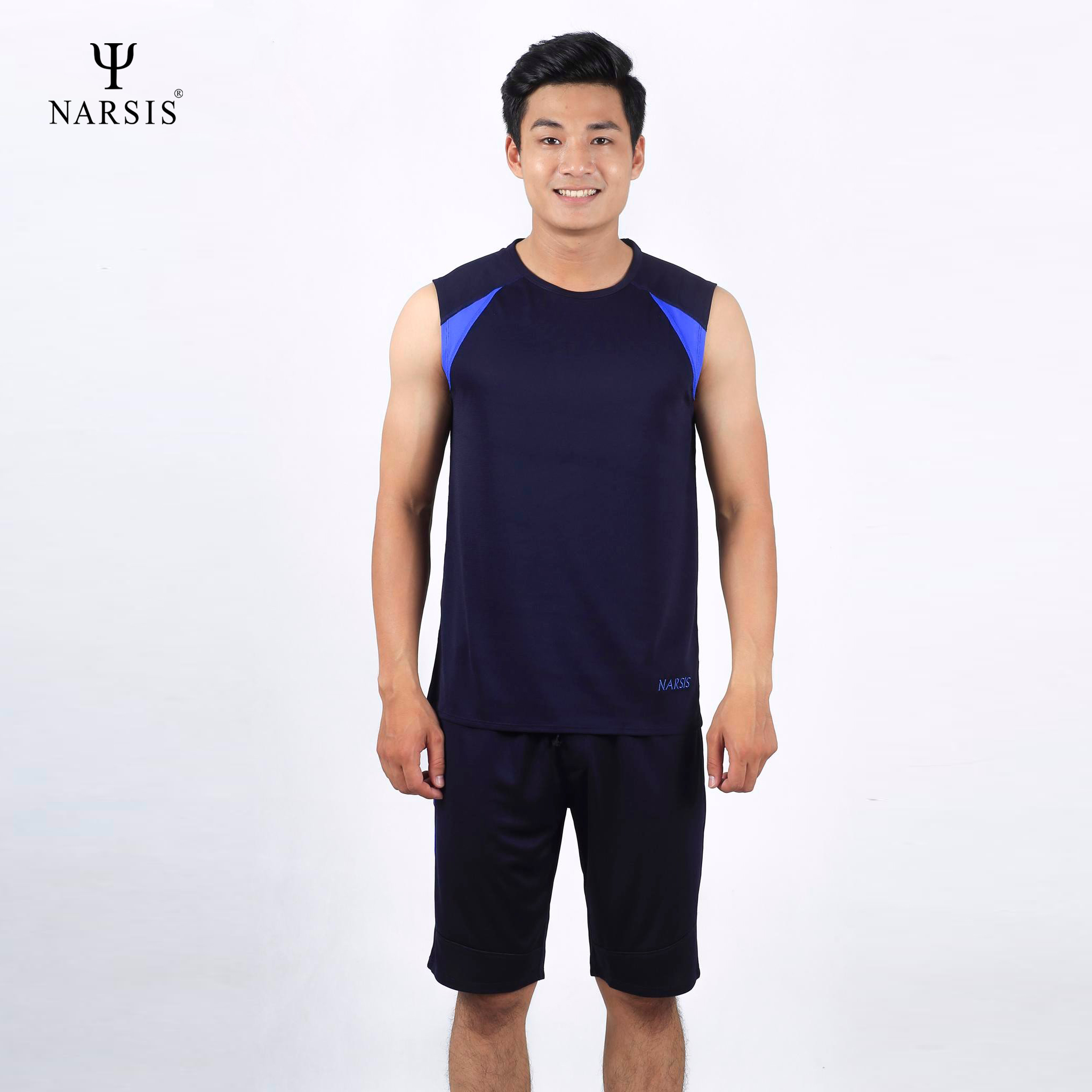 BỘ MẶC NHÀ NAM - E7002 NARSIS PE NHẸ, THOÁNG KHÍ, THẤM MỒ HÔI, CHẤT LIỆU BỀN, CHỐNG NẮNG_thumbnail_2