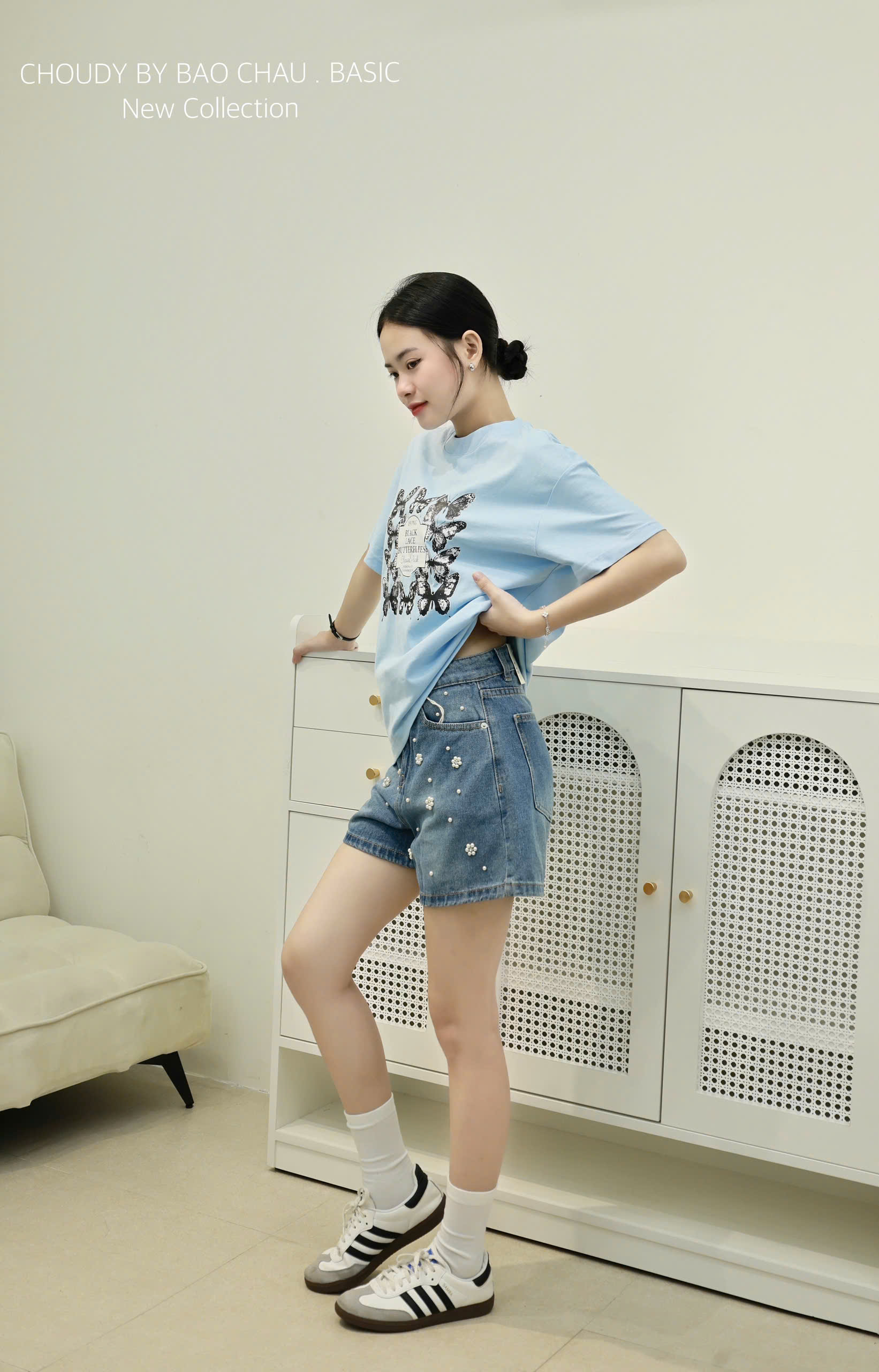 U245 QUẦN SHORT JEAN ĐÍNH ĐÁ 2 MÀU_thumbnail_1