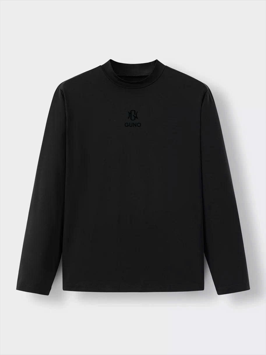 25AB190-Áo giữ nhiệt NAM GUNO logo giữa cổ 3 phân (KÈM HỘP)_thumbnail_1