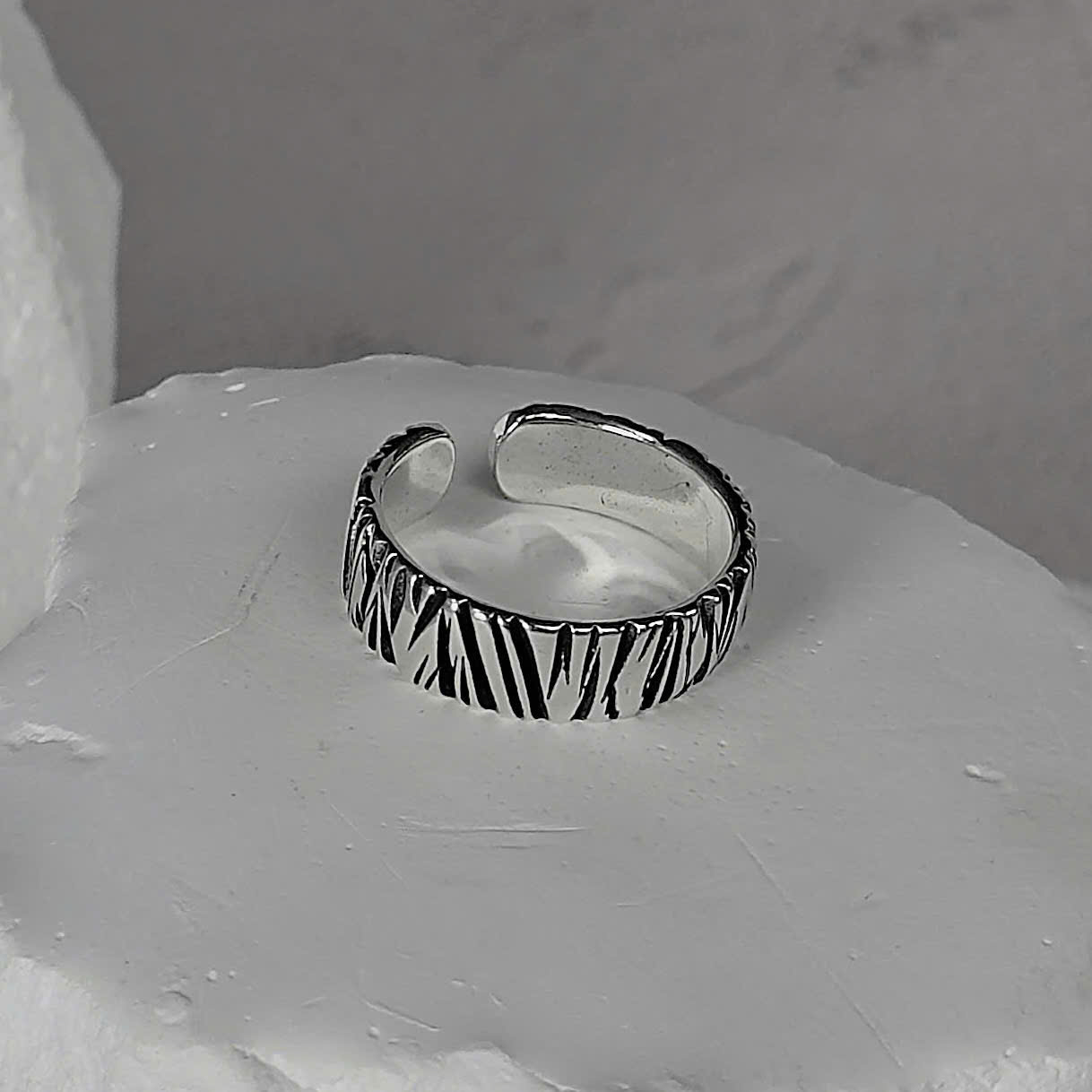 Nhẫn Ash - Sọc Dọc