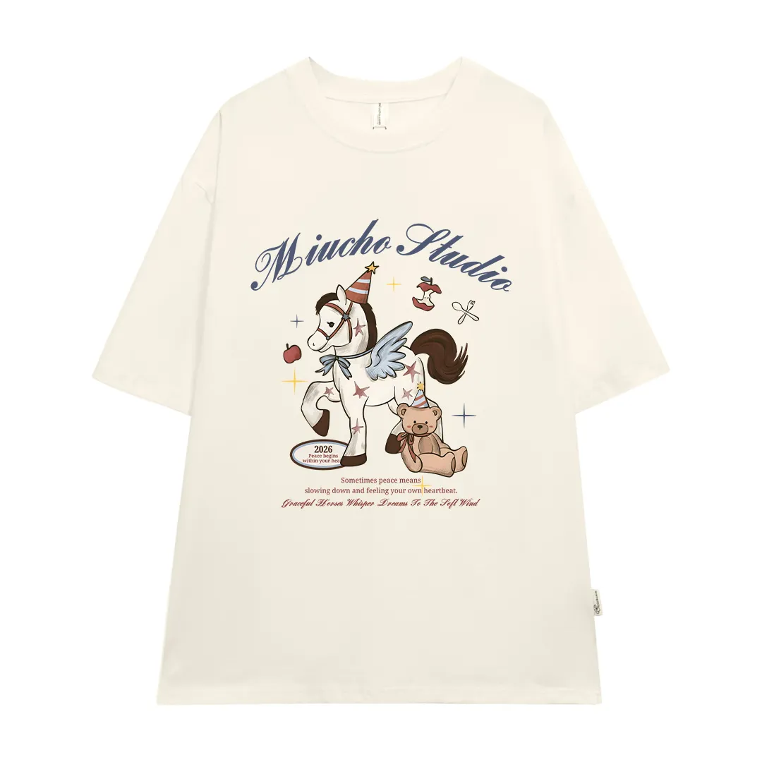 Áo thun nữ form rộng Miucho chất vải cao cấp dày dặn thoáng mát Thiên Mã in mix 2829_thumbnail_11