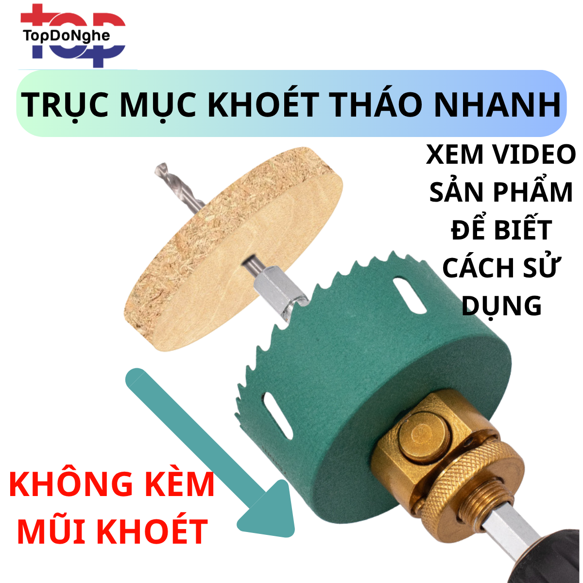 Trục chuyển đổi nhanh mũi khoét