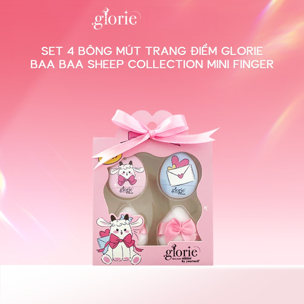 003 Set 4 bông mút ngón tay