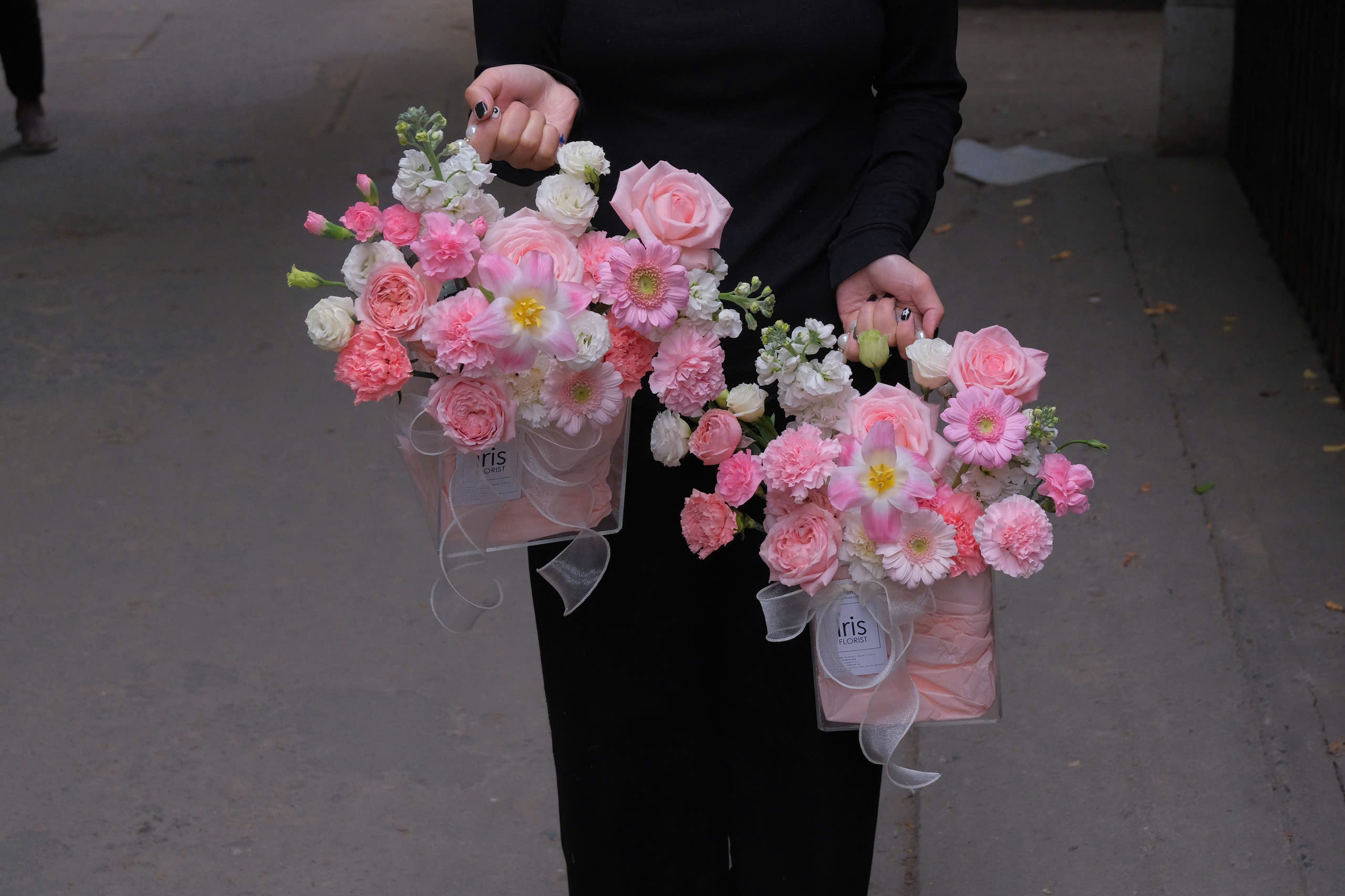 Giỏ Mica dây ngọc - Tone hồng_thumbnail_4