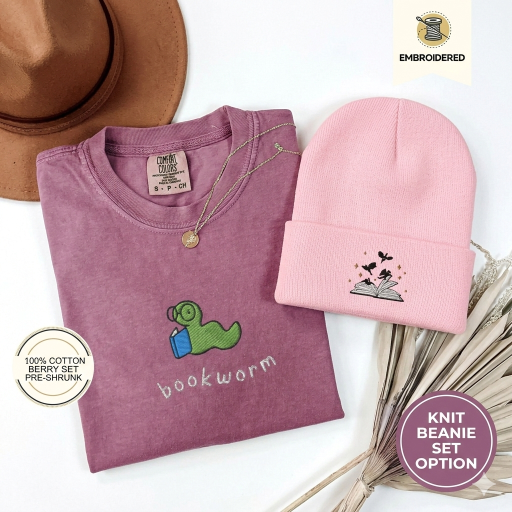 Bookworm + Beanie Save 50 %