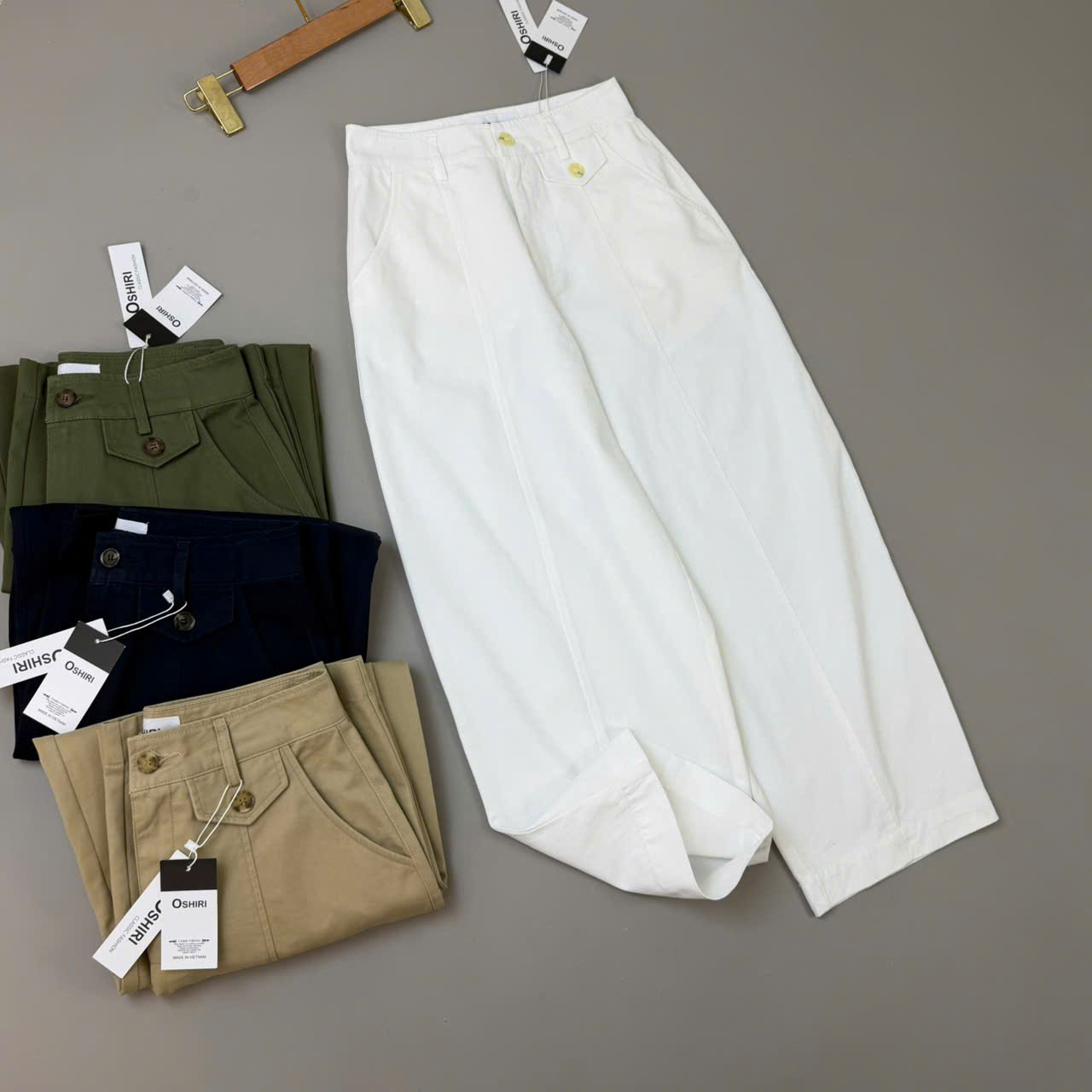 E333 QUẦN KAKI ỐNG CONG PHỐI GÂN OSHIRI 4 MÀU_thumbnail_7