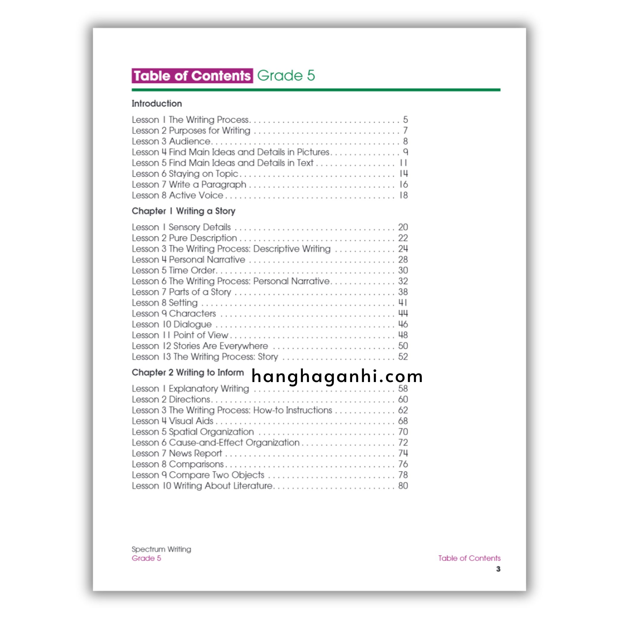 Sách Spectrum Writing Workbook Grade 5_thumbnail_1