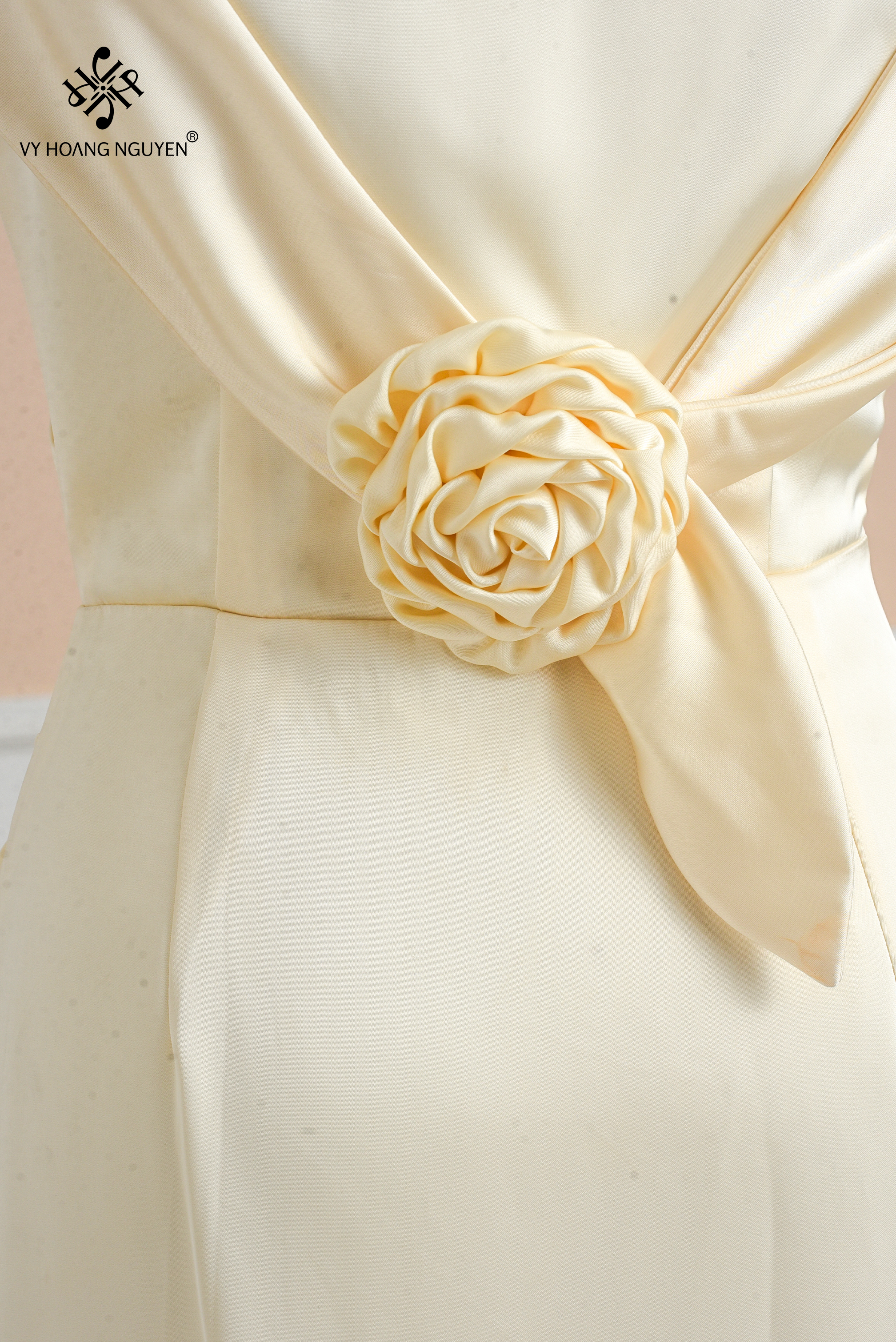 Đầm Lụa Đuôi Cá Trùm Vai Lệch_thumbnail_3