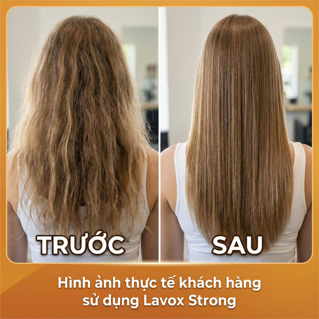 Kem Duỗi Tóc Lavox Professional Strong - Chuẩn Salon Tại Nhà, Hương Thơm Dịu Nhẹ & Tặng Kèm Bộ Dụng Cụ_thumbnail_2